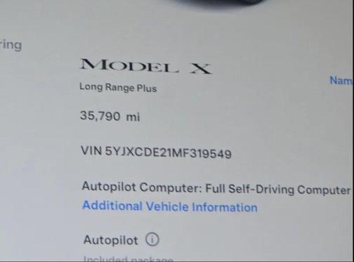2021 Tesla Model X Long Range