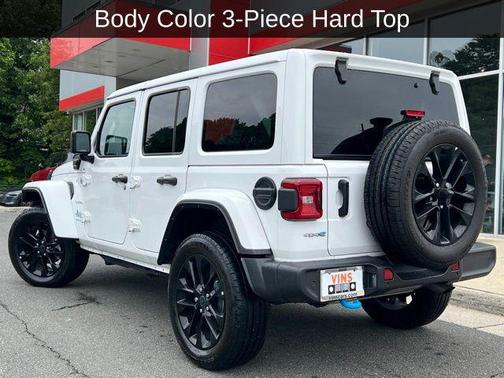 Bright White Clearcoat 2024 Jeep Wrangler Sahara 4xe