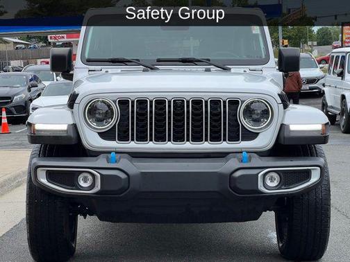 Bright White Clearcoat 2024 Jeep Wrangler Sahara 4xe
