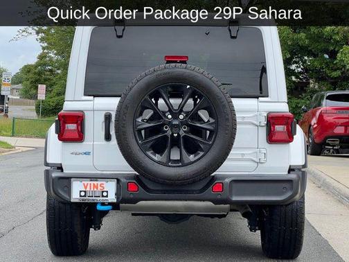 Bright White Clearcoat 2024 Jeep Wrangler Sahara 4xe