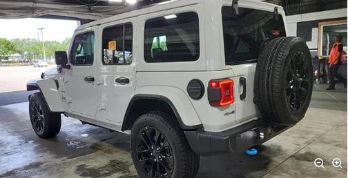 Bright White Clearcoat 2024 Jeep Wrangler Sahara 4xe