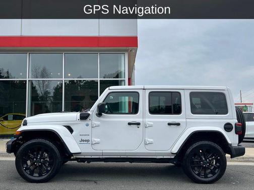 Bright White Clearcoat 2024 Jeep Wrangler Sahara 4xe