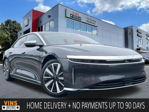 Quantum Gray Metallic 2023 Lucid Air Grand Touring