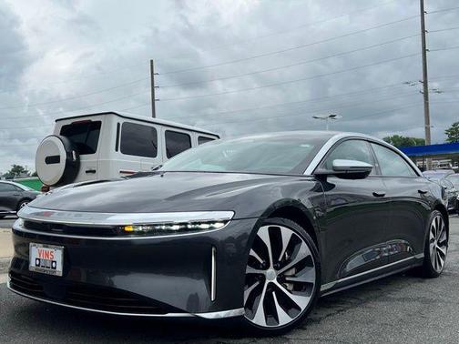 Infinite Black Metallic 2023 Lucid Air Grand Touring