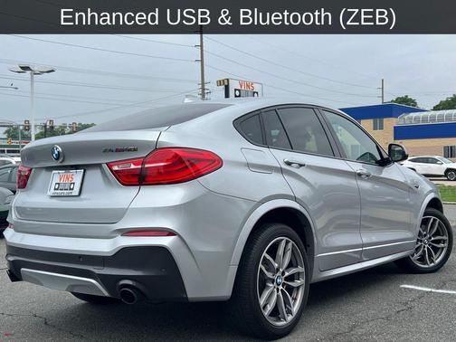 Glacier Silver Metallic 2018 BMW X4 M40i