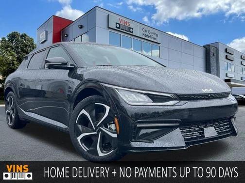 Aurora Black Pearl 2024 Kia EV6 GT-Line