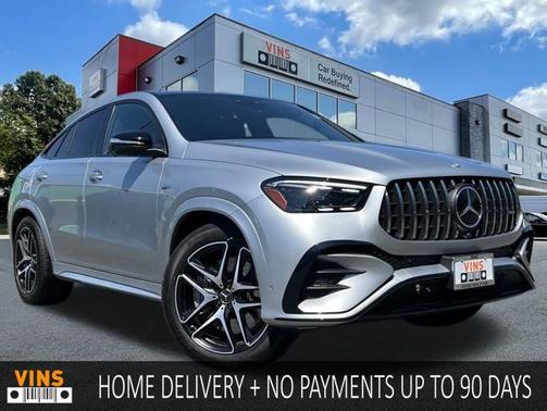 Cirrus Silver Metallic 2025 Mercedes-Benz AMG GLE 53 4MATIC+ Coupe