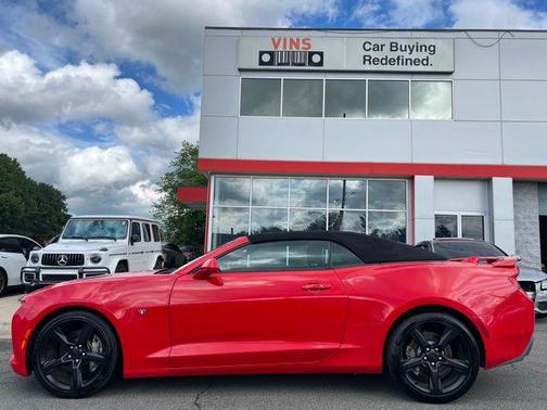 Red Hot 2017 Chevrolet Camaro 1SS