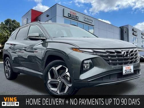 Amazon Gray 2023 Hyundai TUCSON Limited SUV
