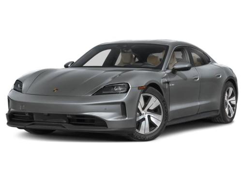 Green 2025 Porsche Taycan 4S