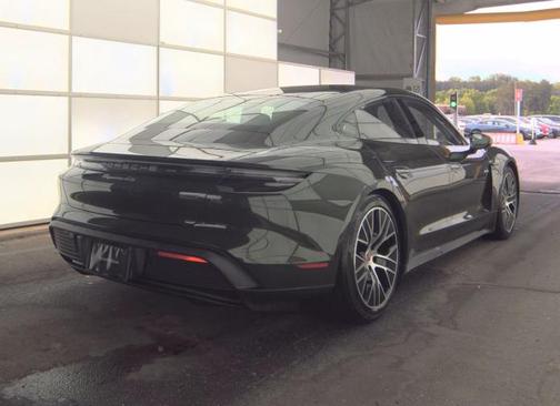 Green 2025 Porsche Taycan 4S