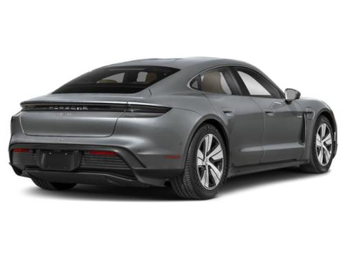 Green 2025 Porsche Taycan 4S