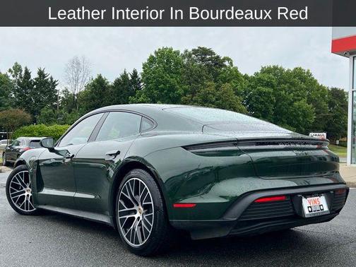 Green 2025 Porsche Taycan 4S