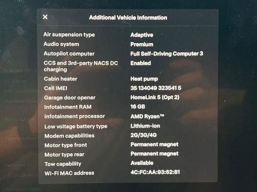 2023 Tesla Model X Base