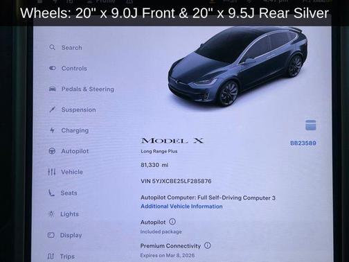 2020 Tesla Model X Long Range