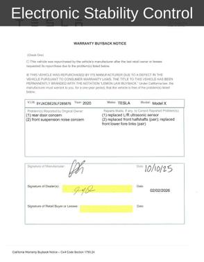 2020 Tesla Model X Long Range