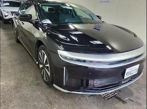 Infinite Black Metallic 2025 Lucid Air Touring