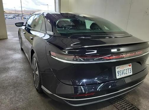 Infinite Black Metallic 2025 Lucid Air Touring