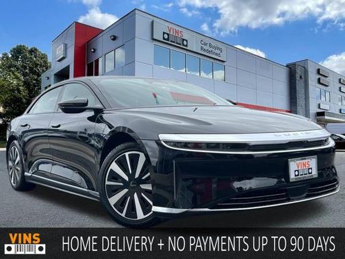 Infinite Black Metallic 2025 Lucid Air Touring