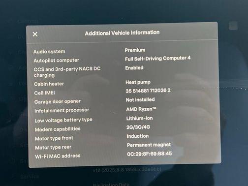 2025 Tesla Model Y Performance