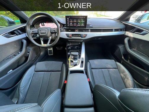 Mythos Black Metallic 2023 Audi A5 Sportback 45 S Line Premium Plus