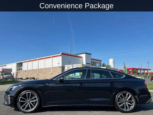 Mythos Black Metallic 2023 Audi A5 Sportback 45 S Line Premium Plus