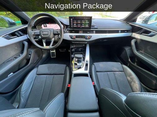 Mythos Black Metallic 2023 Audi A5 Sportback 45 S Line Premium Plus