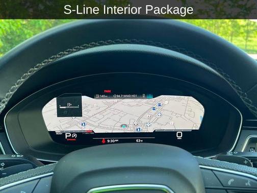 Mythos Black Metallic 2023 Audi A5 Sportback 45 S Line Premium Plus