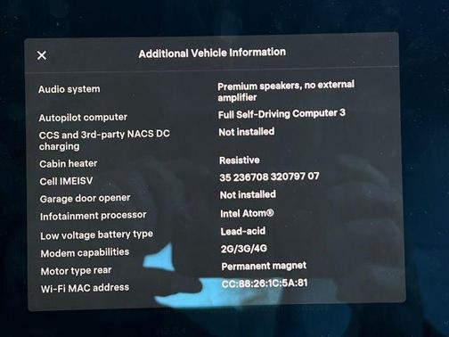 2019 Tesla Model 3 Standard Range