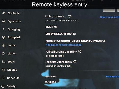 2019 Tesla Model 3 Standard Range Plus