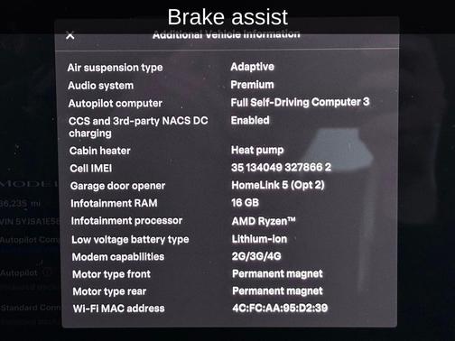 2023 Tesla Model S Standard Range