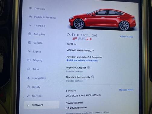 2015 Tesla Model S P85D