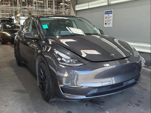 Solid Black 2024 Tesla Model Y Long Range