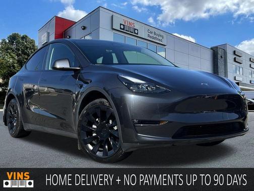 Solid Black 2024 Tesla Model Y Long Range