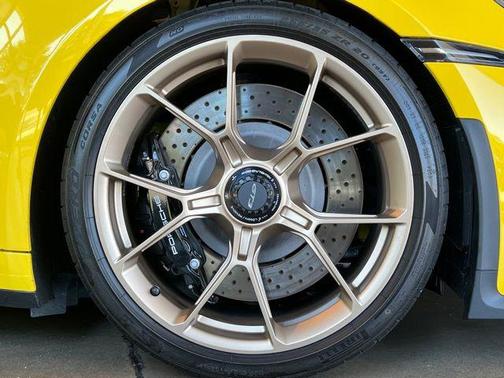 Racing Yellow 2022 Porsche 911 GT3