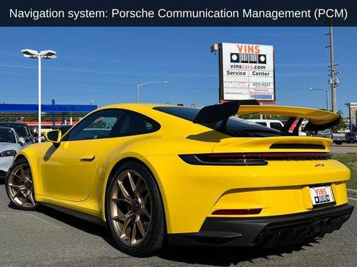 Racing Yellow 2022 Porsche 911 GT3
