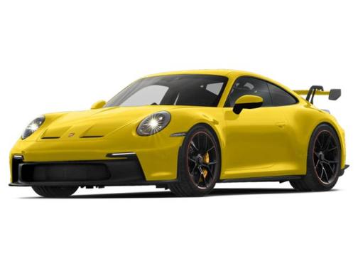 Racing Yellow 2022 Porsche 911 GT3