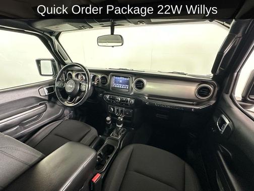 Granite Crystal Metallic Clearcoat 2021 Jeep Wrangler Willys