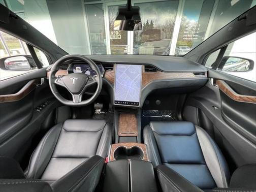 Solid Black 2020 Tesla Model X Long Range Dual Motor All-Wheel Drive