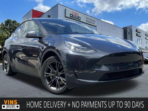 Solid Black 2024 Tesla Model Y Long Range