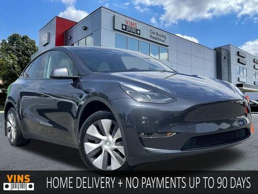Solid Black 2024 Tesla Model Y Long Range