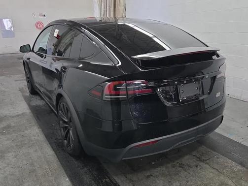 Solid Black 2023 Tesla Model X Plaid