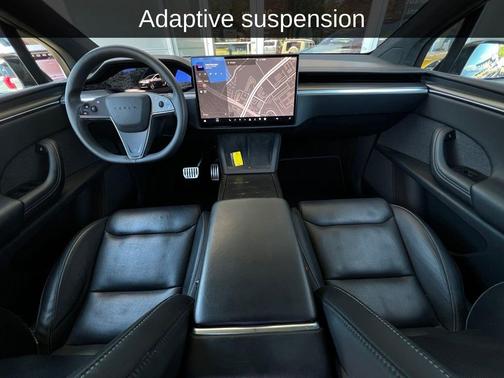 Solid Black 2023 Tesla Model X Plaid