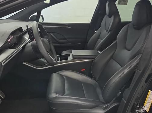 Solid Black 2023 Tesla Model X Plaid