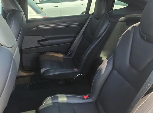 Solid Black 2023 Tesla Model X Plaid
