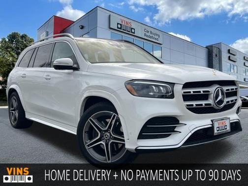 White 2022 Mercedes-Benz GLS 450 4MATIC SUV
