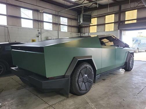 Stainless Steel 2024 Tesla Cybertruck Foundation