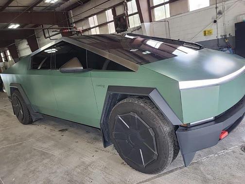 Stainless Steel 2024 Tesla Cybertruck Foundation