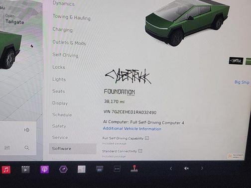 Stainless Steel 2024 Tesla Cybertruck Foundation