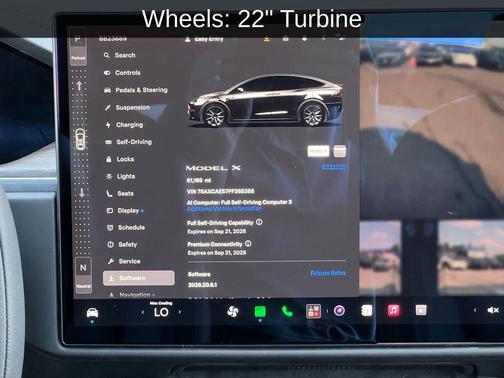 Solid Black 2023 Tesla Model X Standard Range